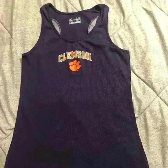 Clemson‎ Under Armour Ribbed Racerback Tank - Picture 1 of 5